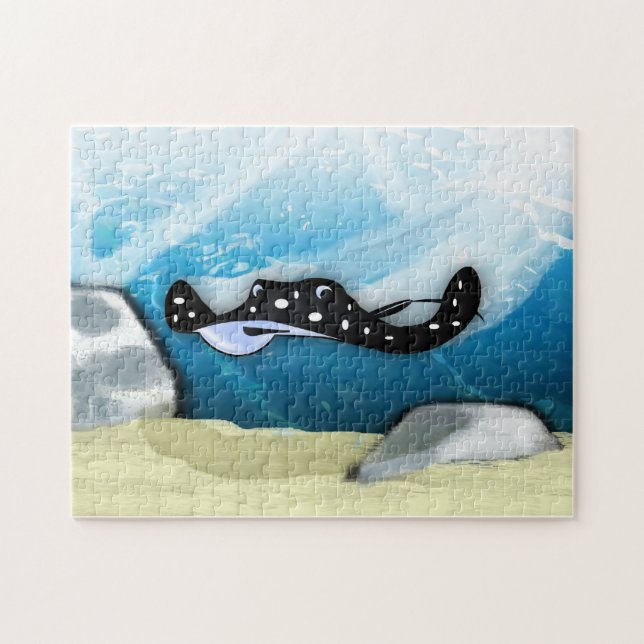 Manta Ray (Stingray) Puzzle (Horizontal)