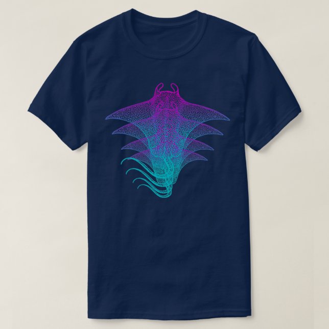 Manta Ray T-Shirt (Design Front)
