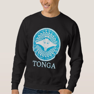 Manta Ray Tonga Roots Pride Sweatshirt