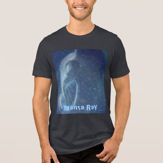 Manta Ray Tri-Blend Shirt (Front)