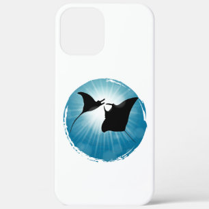 Manta Ray Underwater Aquatic Life iPhone 12 Pro Max Case