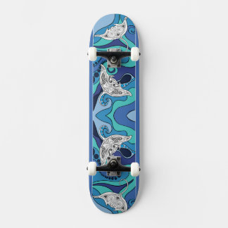 Manta Rays in Paradise Skateboard