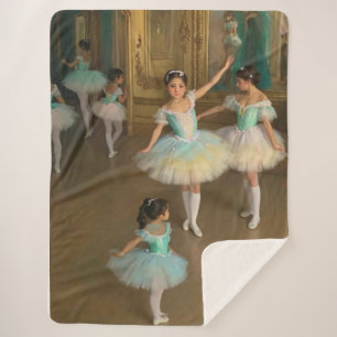 Manta Sherpa Bailarinas waiting for the moment of  Blanket