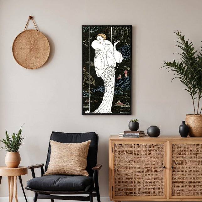 Manteau de velours Fashion 1920's Fine Art Poster (Creator Uploaded)