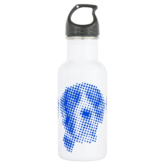 Manteldogge abstract 532 ml water bottle (Front)