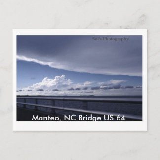Manteo, NC Bridge US 64 Postcard