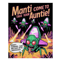 Manti Aliens Abduction Party! Defender Arcade '81