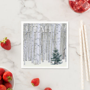 Manti-LaSal National Forest, Utah Napkin
