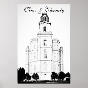 Manti Temple Poster