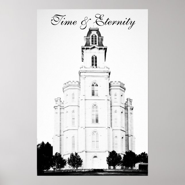 Manti Temple Poster (Front)