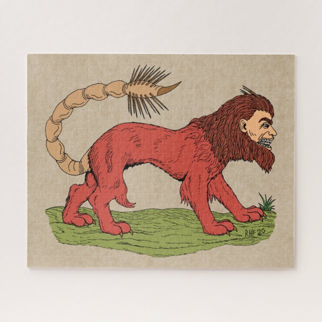 Manticore Jigsaw Puzzle (Horizontal)