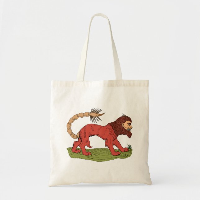 Manticore Tote Bag (Front)