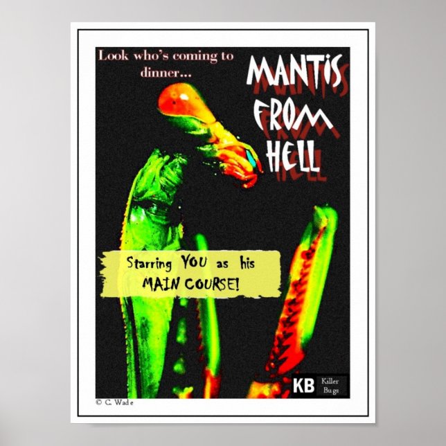 Mantis From Hell Poster (Front)