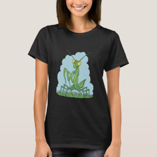 Mantis insect with powerful front legs Mantises cr T-Shirt