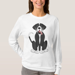 Mantle Great Dane For Men Women Kids Dog Lover Gif T-Shirt