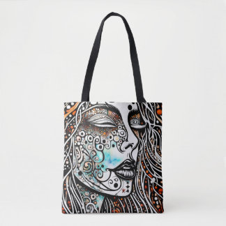 Mantra Bohemian Meditation Tote Bag