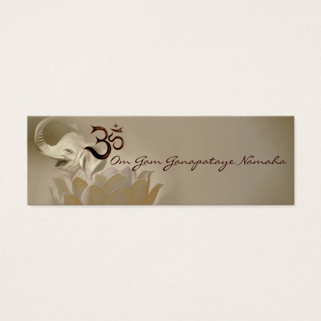 Mantra cards- Ganesh- Ganapataye (Front)