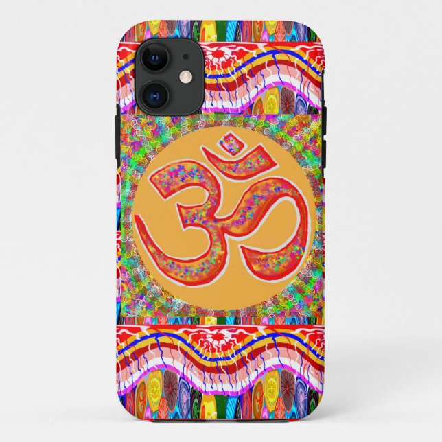 MANTRA Dedication: OMmantra Case-Mate iPhone Case (Back)