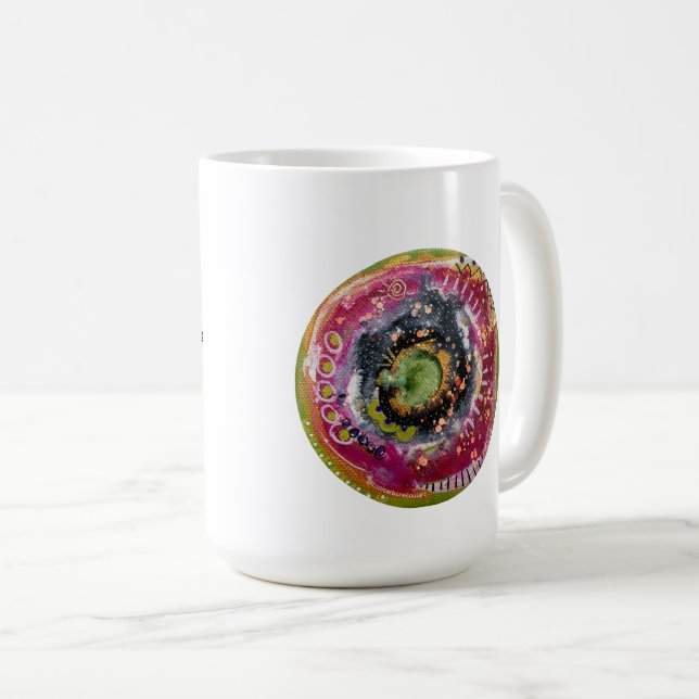 Mantra Mug with Prayer Portal - Friendship (Front Right)