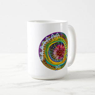 Mantra Mug with Prayer Portal - wild and free