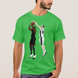 Manu Ginobili Block On James Harden T-Shirt