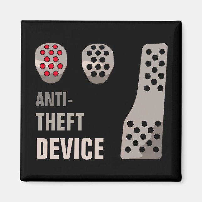 MANUAL Anti-Theft Magnet (Front)