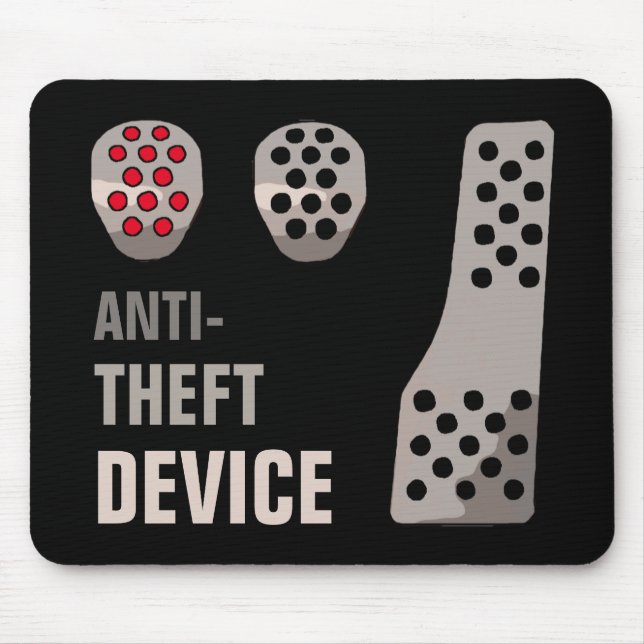 MANUAL Anti-Theft Mouse Pad (Front)
