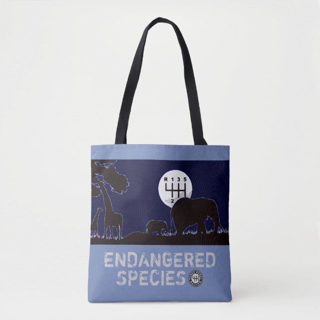 MANUAL - Endangered Tote Bag (Front)