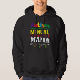 Manual Mama Puzzle Special Autism Awareness Hoodie