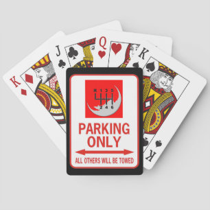 MANUAL ONLY PLAYING CARDS