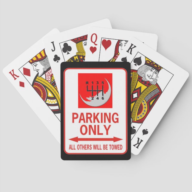 MANUAL ONLY PLAYING CARDS (Back)