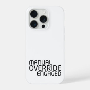 Manual Override Mobile Hardware Tactical Shield iPhone 15 Pro Case
