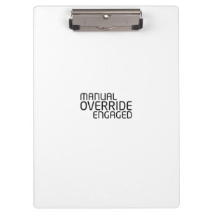 Manual Oversight Tactical Clipboard