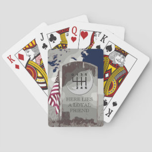 MANUAL Tombstone Playing Cards