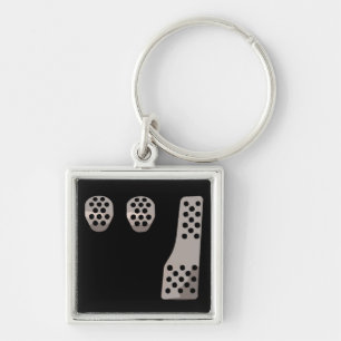 MANUAL Transmission - Three Pedal Dance Key Ring