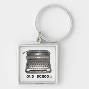 Manual Typewriter "Old School" Keychain