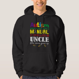 Manual Uncle Puzzle Special Autism Awareness Hoodie