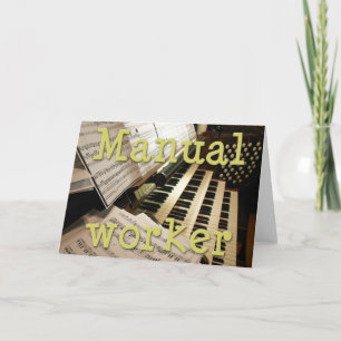 Manual worker card