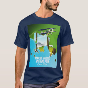Manuel Antonio National Park map T-Shirt