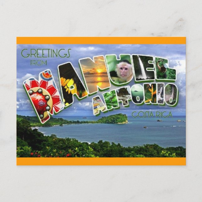Manuel Antonio Postcard (Front)