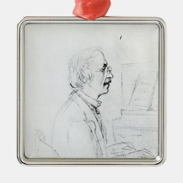 Manuel Garcia Metal Tree Decoration (Front)