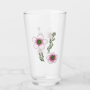 Manuka Flowers Glass