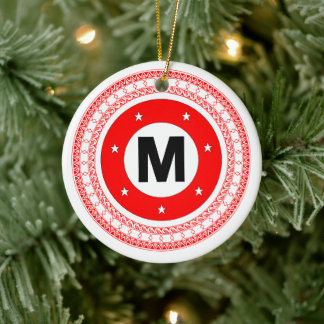 Manukai Tribal Meatball Christmas Ornament