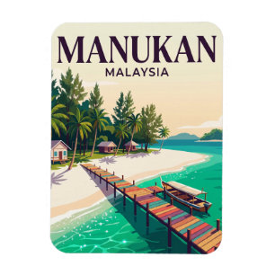 Manukan Island Malaysia Magnet