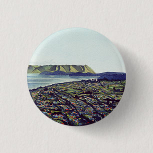 Manukau Heads 3 Cm Round Badge