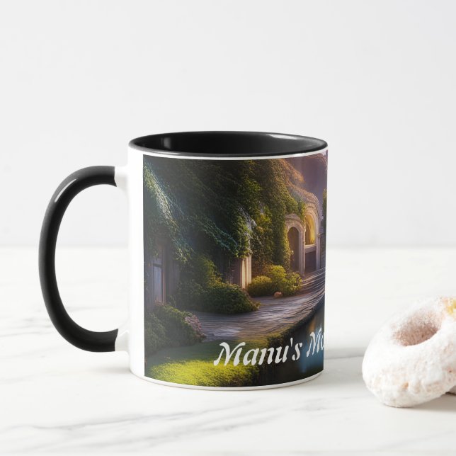 Manu's Morning Smoothie Mug (With Donut)