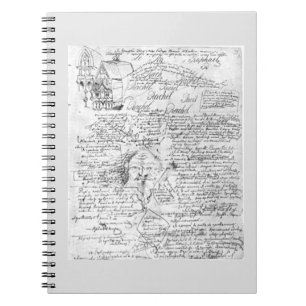 Manuscript page, Fyodor Dostoyevsky's novel Demons Notebook