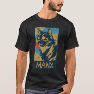 Manx cat breed no tail breeders T-Shirt