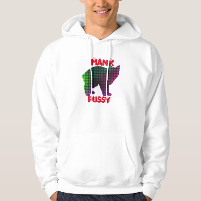Manx Cat Hoodie (Front)