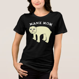 MANX CAT MOM T-SHIRTS